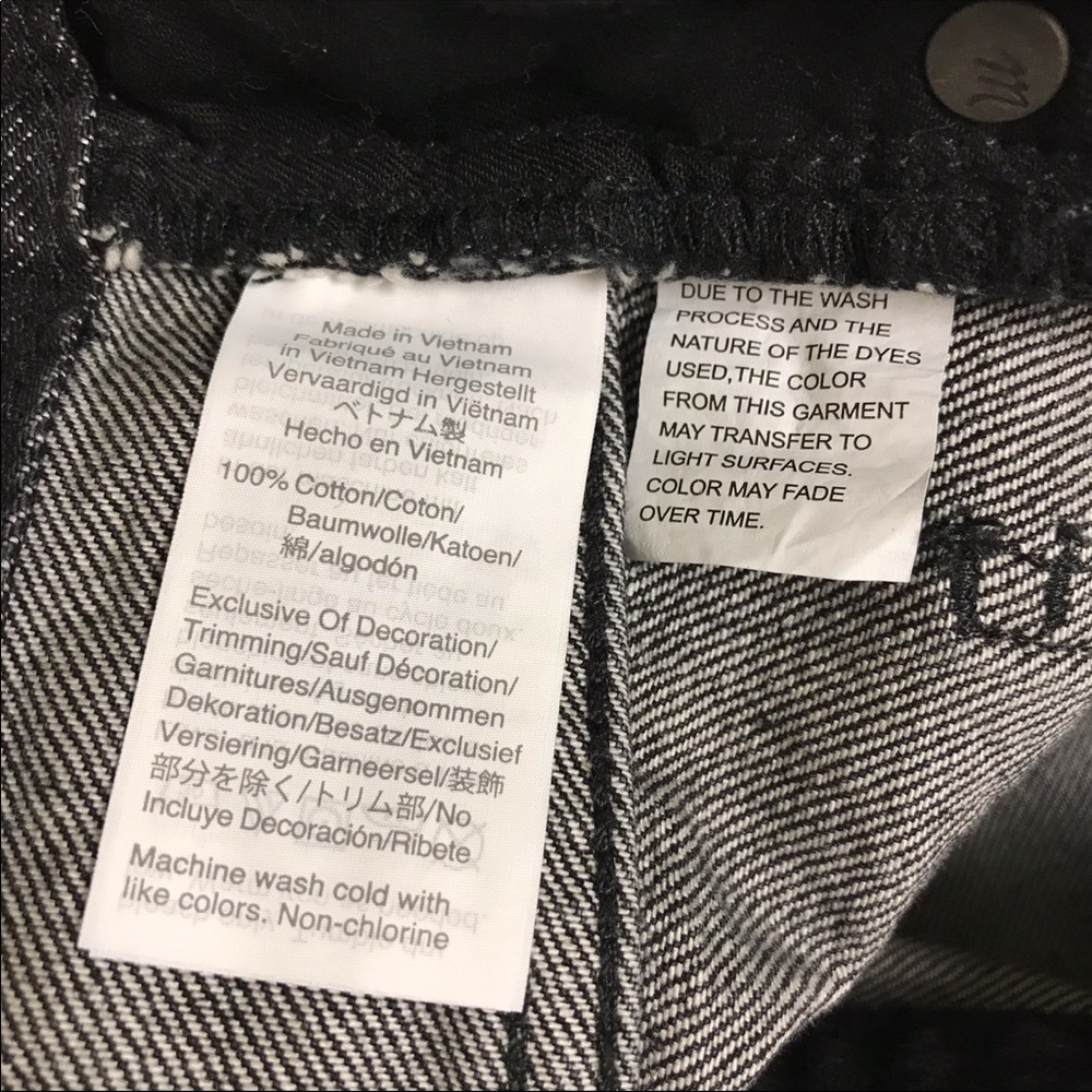 NWT Madewell The Perfect Jean Short 28 Faded Black - Picture 10 of 12